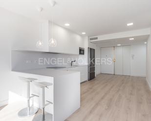 Kitchen of Apartment to rent in  Madrid Capital  with Air Conditioner, Terrace and Swimming Pool