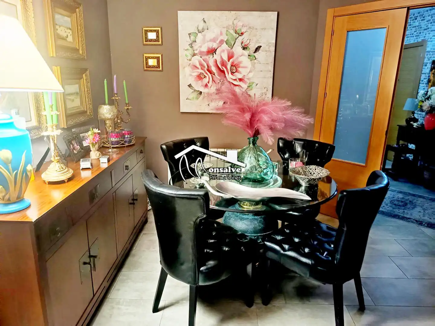 Comedor de Casa adosada en venta en Yeles con Aire acondicionado, Calefacción y Jardín privado