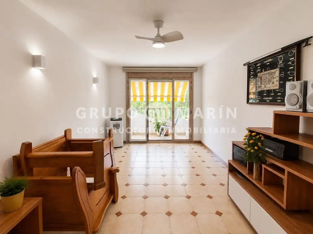 Sala de estar de Piso en venta en Pineda de Mar con Terraza
