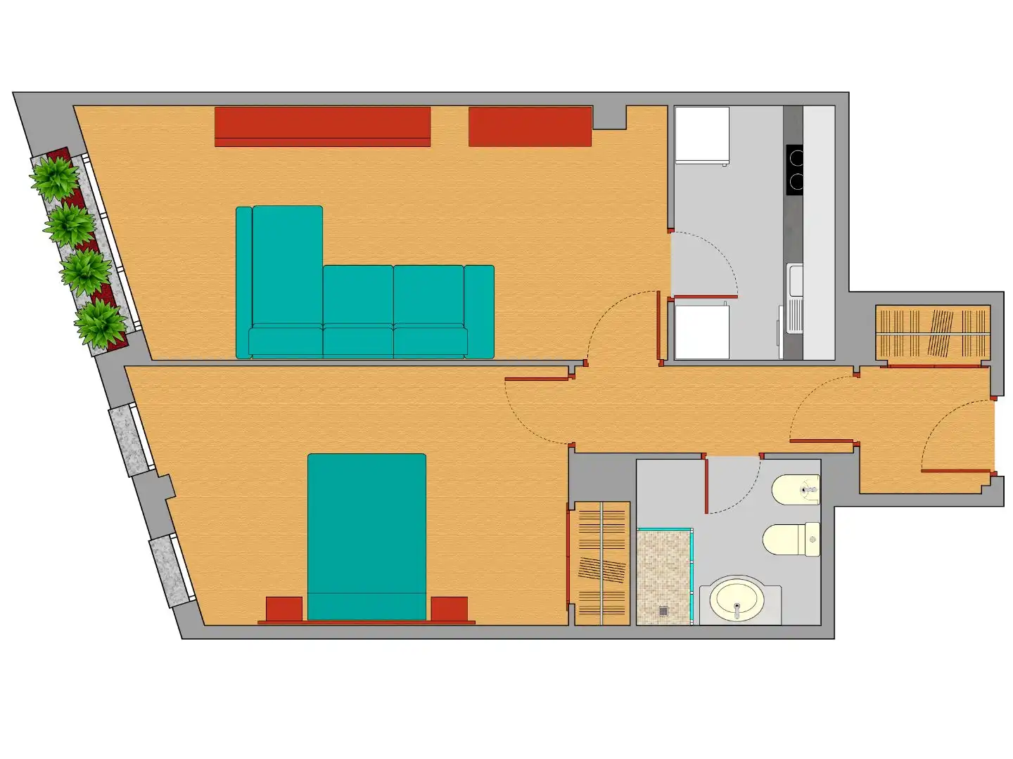 Apartament en venda en  Madrid Capital amb Aire condicionat