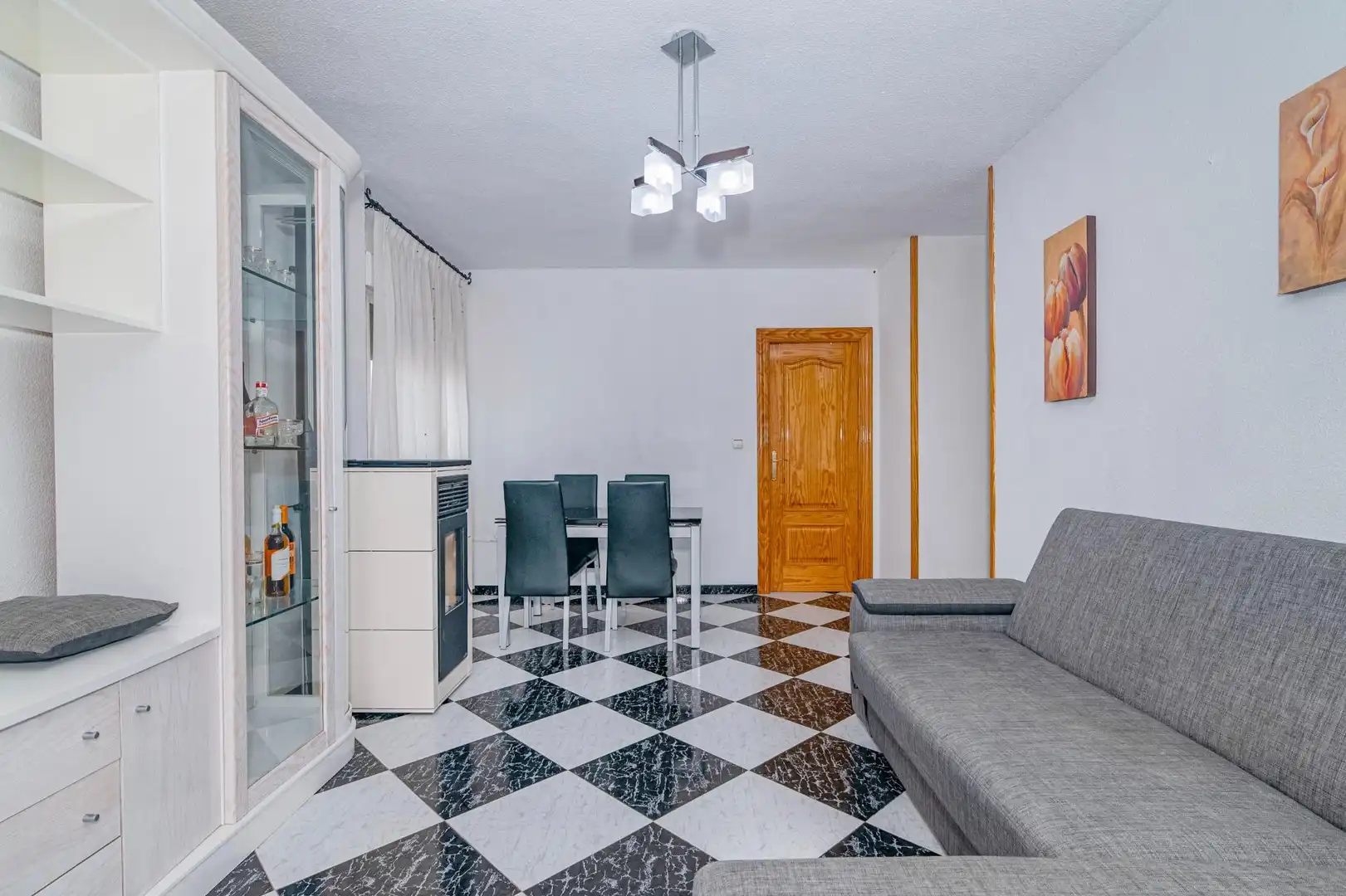 Living room of Flat for sale in Atarfe  with Air Conditioner, Heating and Terrace