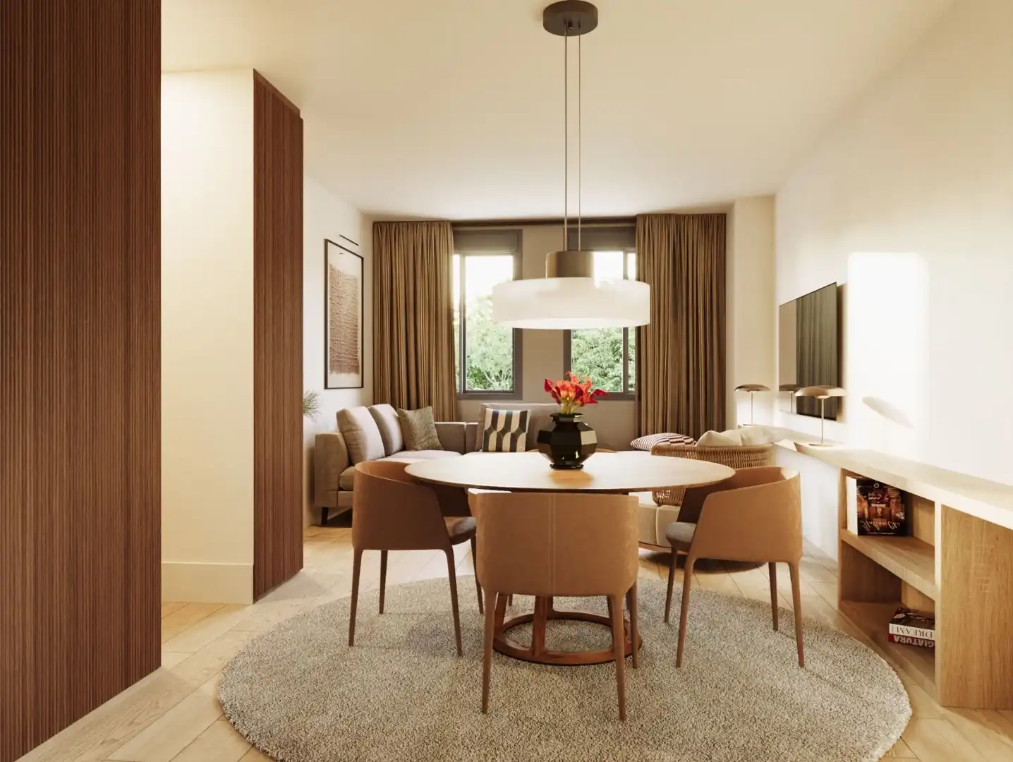 Esszimmer von Maisonette zum Verkauf in Madrid mit Klimaanlage und Heizung
