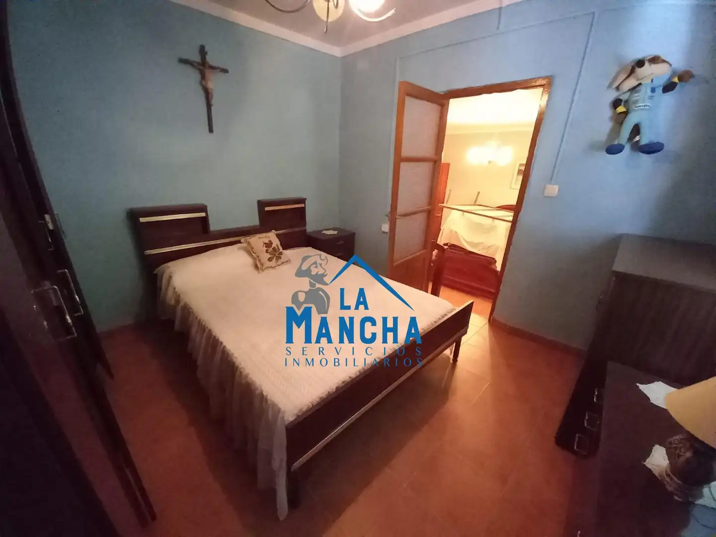 Bedroom of Houses for sale in Chinchilla de Monte-Aragón  with Furnished