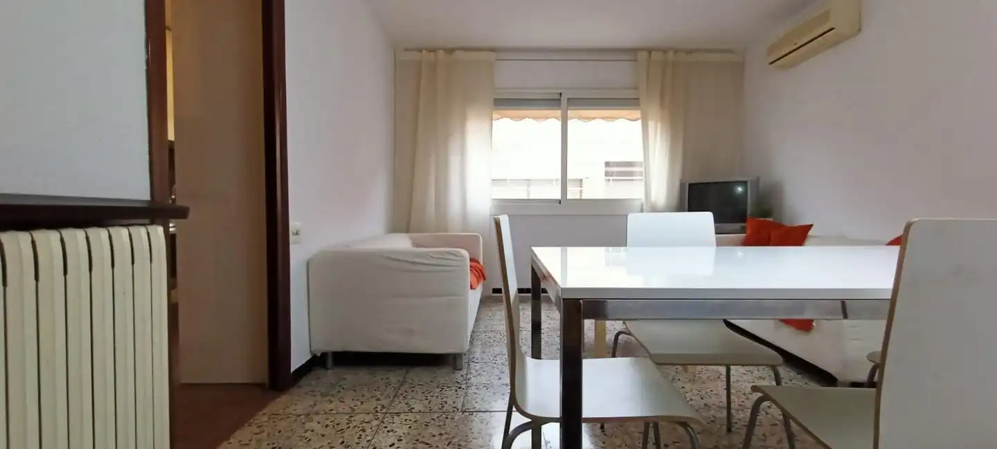 Sala de estar de Piso de alquiler en Terrassa con Amueblado