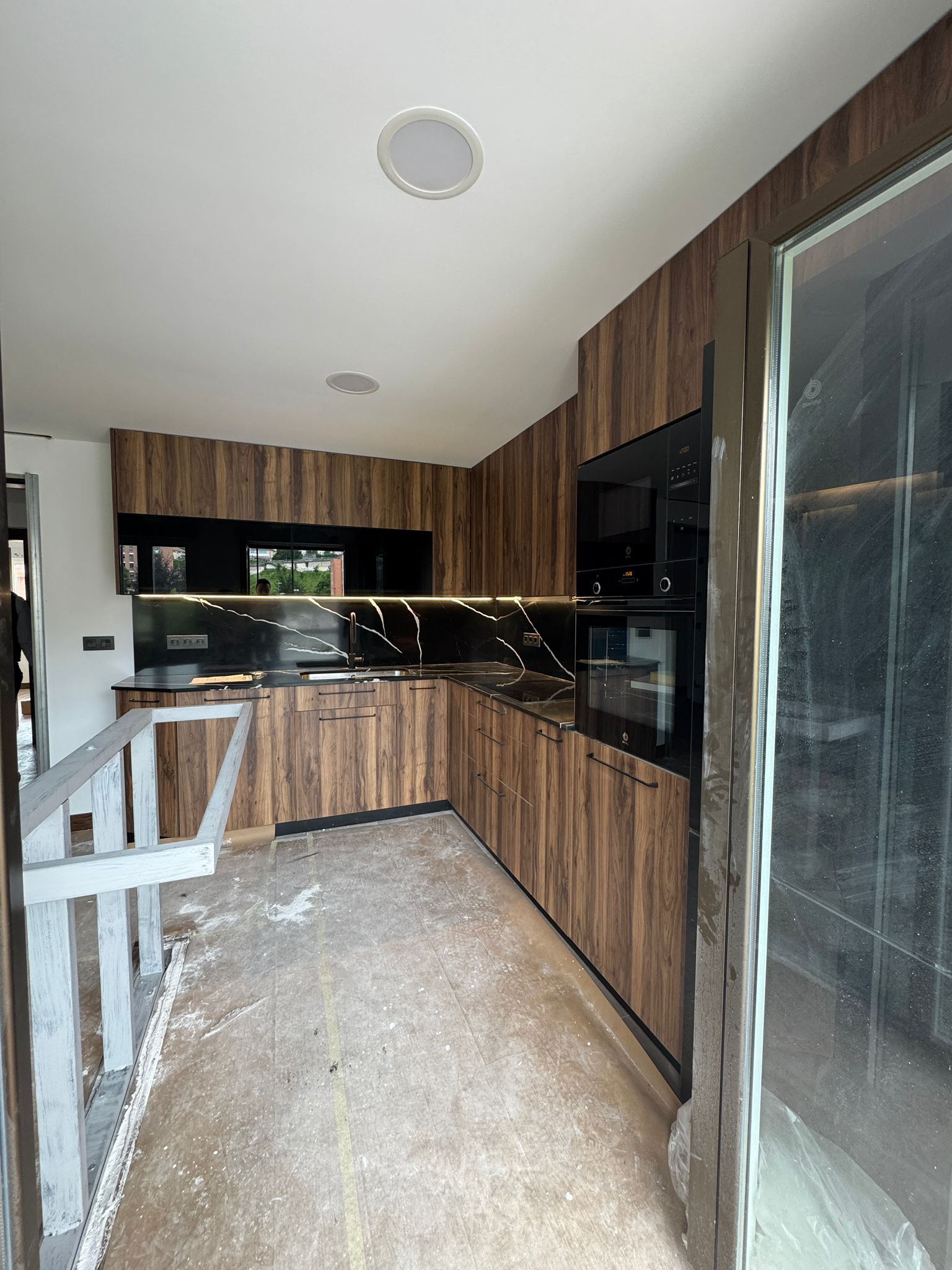 Kitchen of Flat for sale in Bilbao   with Heating and Balcony