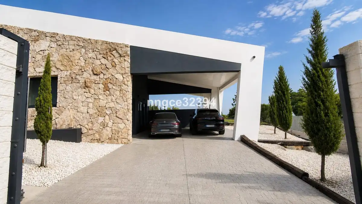 Exterior view of Houses for sale in Estepona  with Air Conditioner, Private garden and Terrace
