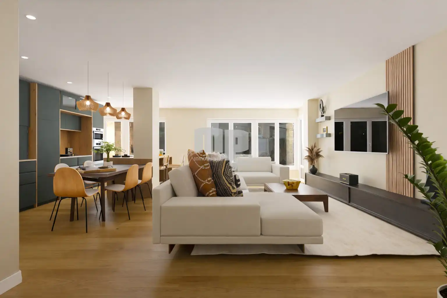 Sala de estar de Piso en venta en Vigo 