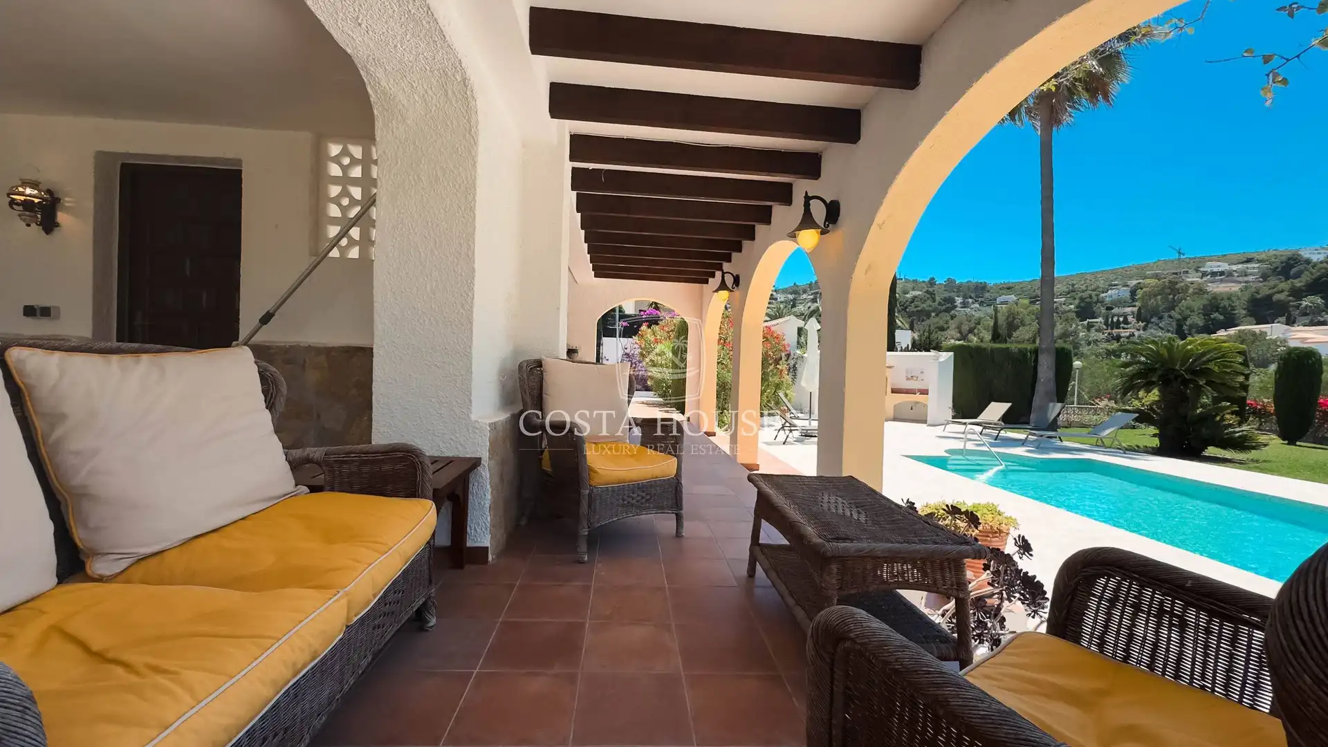 Terrace of Houses for sale in Jávea / Xàbia  with Air Conditioner, Private garden and Terrace