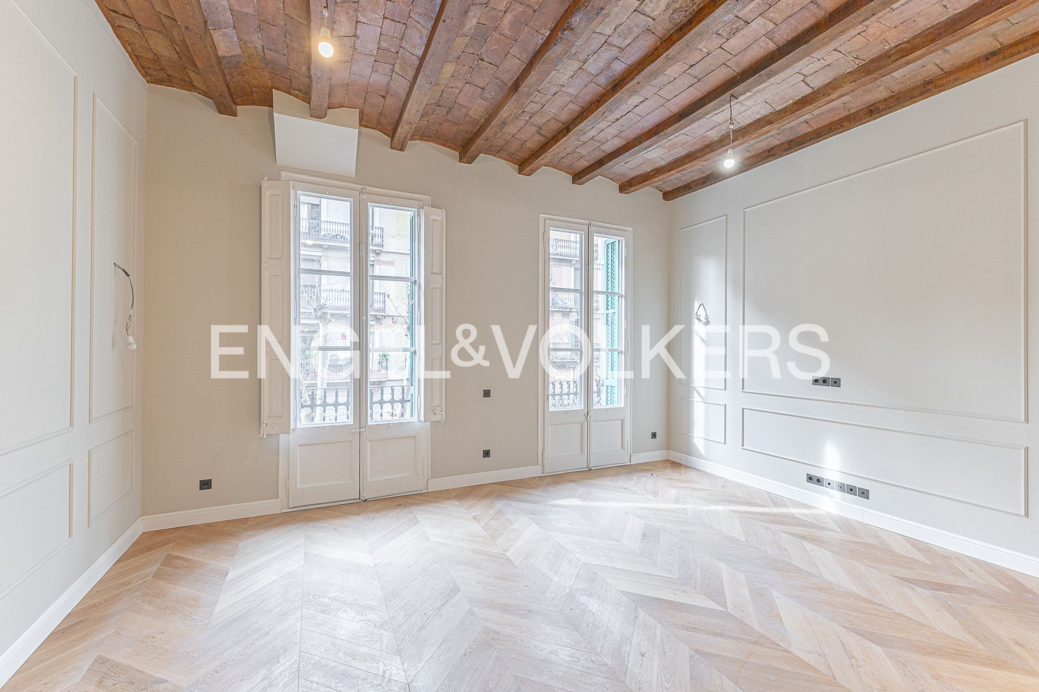 Vista exterior de Pis en venda en  Barcelona Capital amb Aire condicionat, Calefacció i Parquet