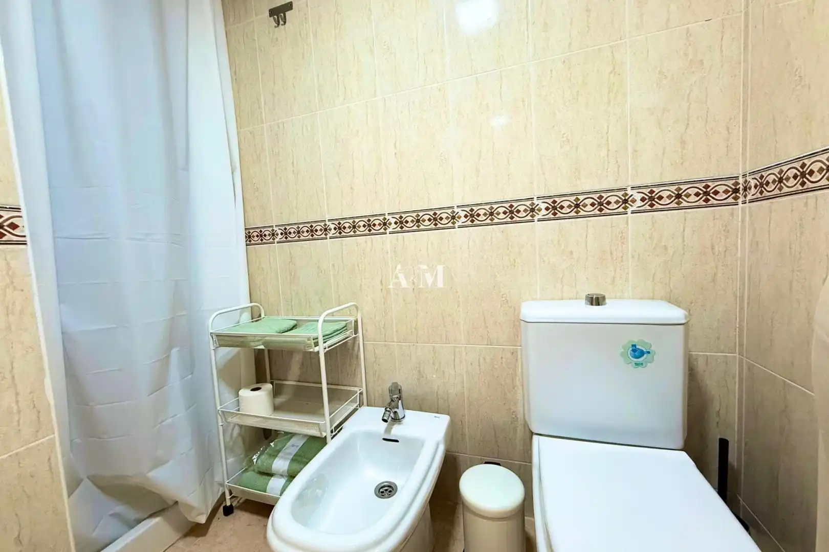 Bathroom of Flat for rent in Almoradí  with Air Conditioner, Heating and Terrace