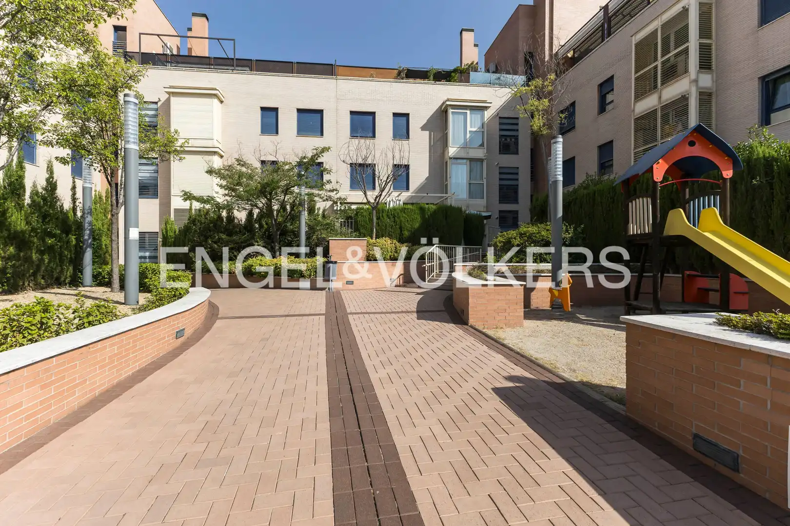 Terrace of Flat for sale in Madrid  with Air Conditioner, Heating and Swimming Pool