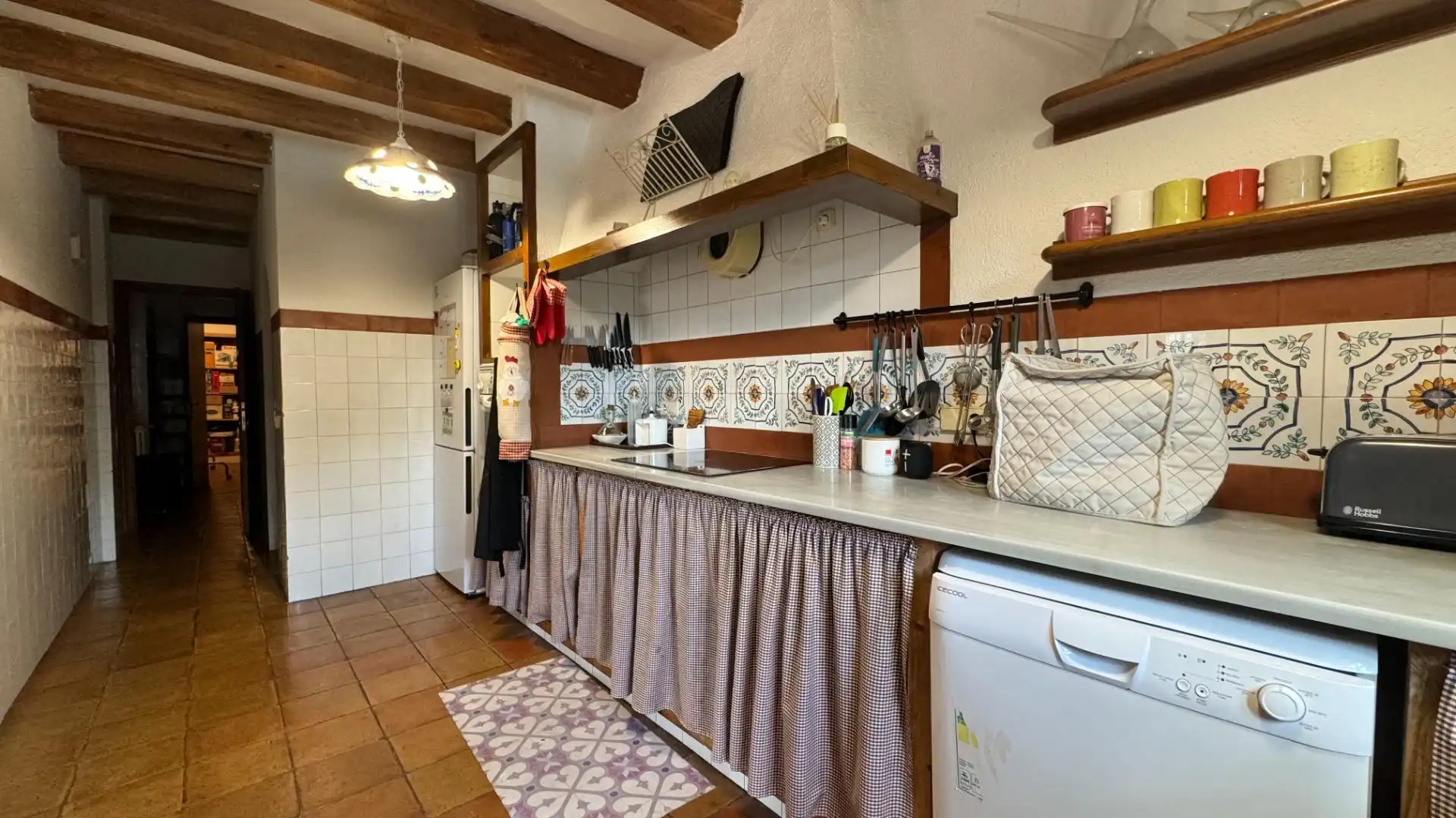 Cocina de Casa o chalet en venta en Llambilles con Calefacción, Jardín privado y Terraza