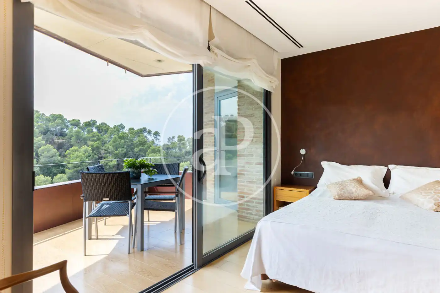 Bedroom of Houses for sale in Sant Cugat del Vallès  with Air Conditioner, Heating and Private garden