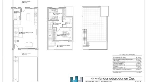 CASA ADOSADA conampnbsp PISCINA comunitaria y SOLAacuteRIUM en COXVIVIENDA REF HL002NDDESCRIPCIONResidencial de casas adosadas sit, imagen 2