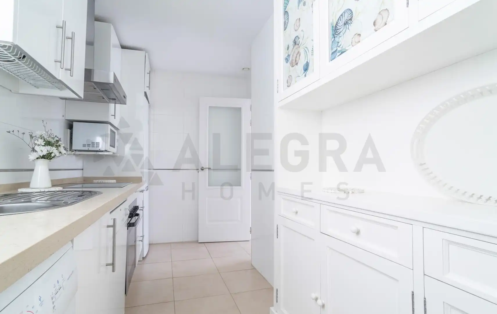 Cocina de Ático en venta en Rota con Aire acondicionado, Jardín privado y Terraza