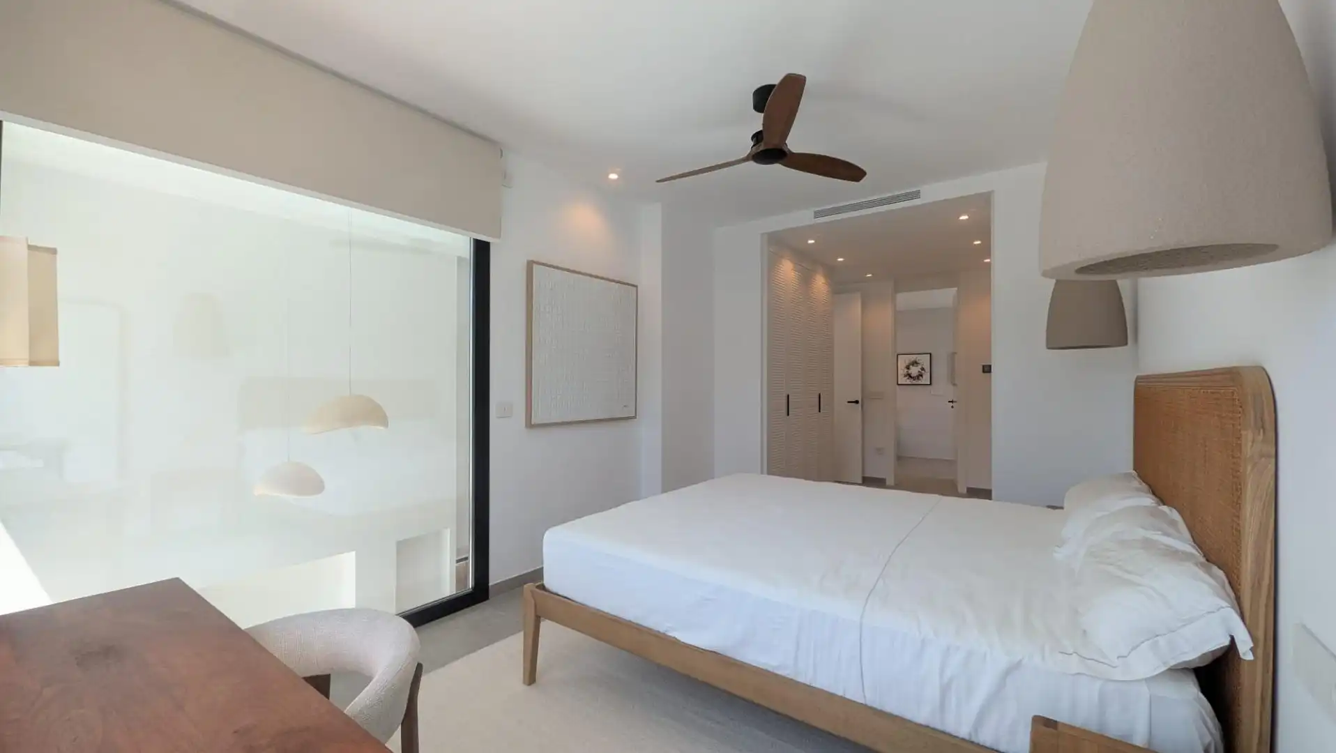 Bedroom of Houses for sale in L'Alfàs del Pi  with Air Conditioner, Heating and Terrace