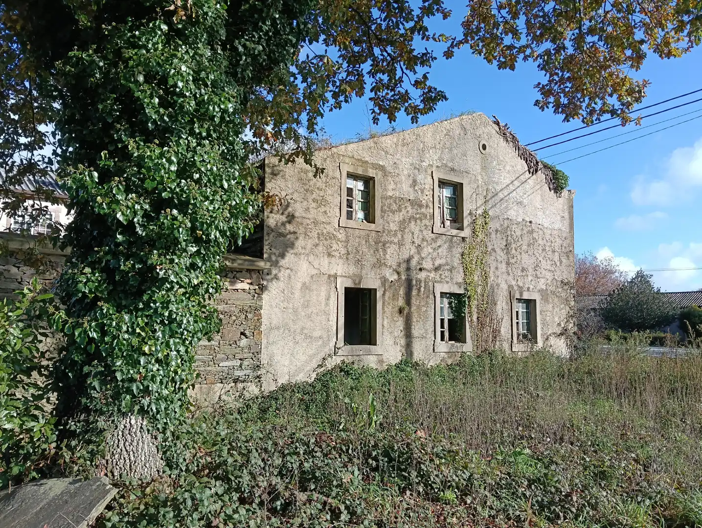 Vista exterior de Casa o chalet en venta en Mesía con Jardín privado