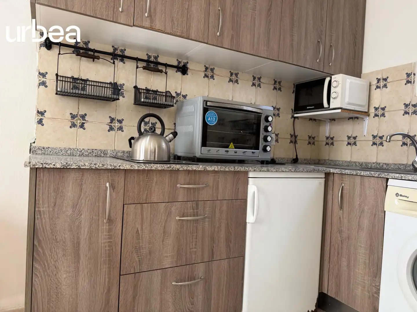 Küche von Wohnung zum Verkauf in Málaga mit Terrasse und Balkon