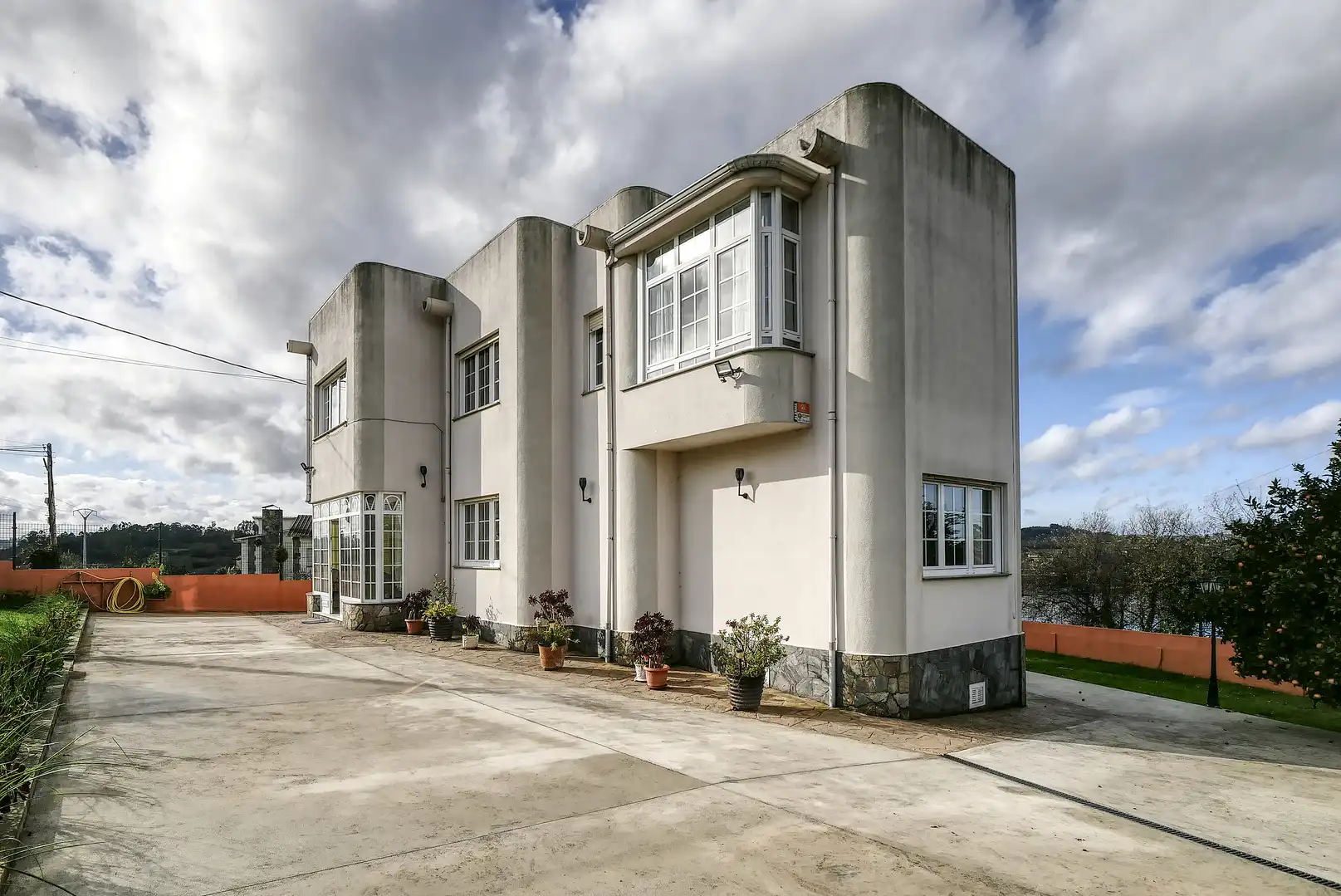Vista exterior de Casa o chalet en venta en Bergondo con Calefacción, Jardín privado y Horno