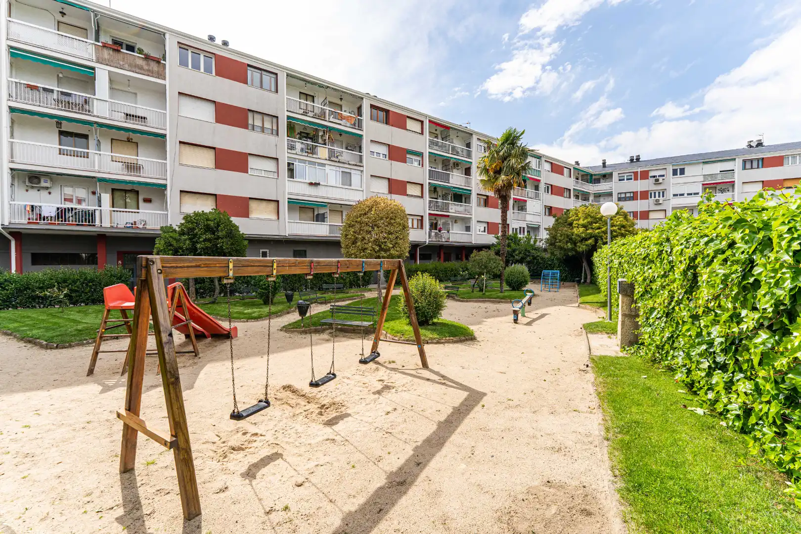 Exterior view of Flat for sale in Moralzarzal  with Air Conditioner, Heating and Private garden
