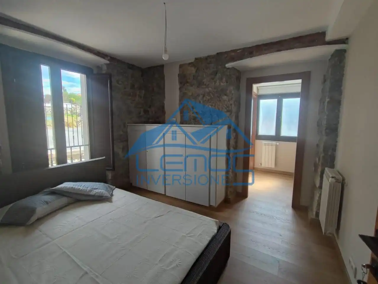 Bedroom of Houses for sale in Candamo  with Air Conditioner, Private garden and Terrace