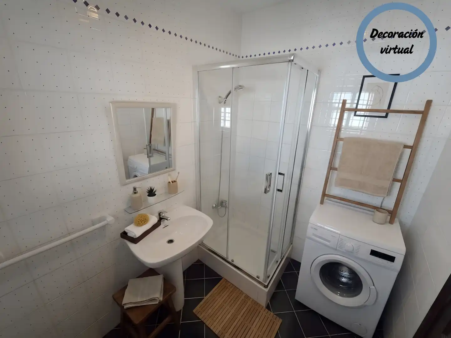 Baño de Apartamento en venta en Tuineje con Terraza, Amueblado y Piscina comunitaria