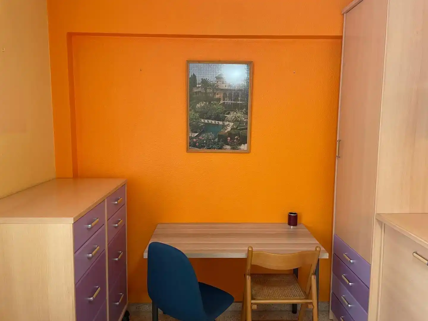 Bedroom of Flat for rent in  Valencia Capital  with Air Conditioner and Balcony