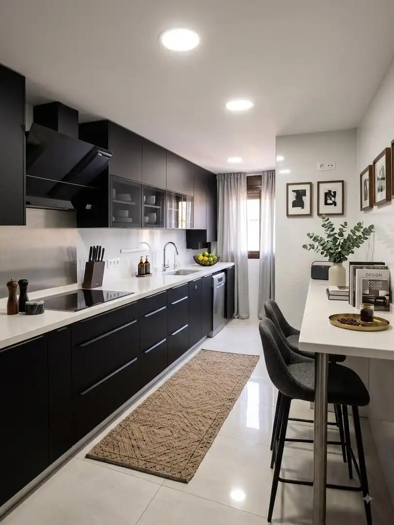 Kitchen of Detached homes for sale in Las Rozas de Madrid  with Air Conditioner, Heating and Terrace