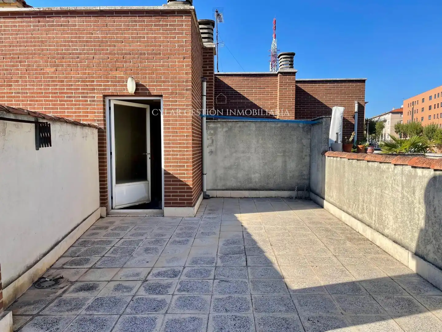 Terrace of Flat for sale in Salamanca  with Heating, Terrace and Furnished