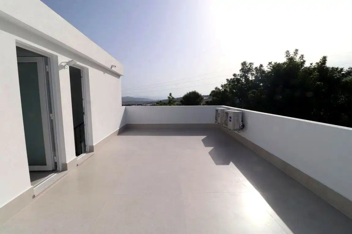 Terrasse von Maisonette zur Miete in Alhaurín El Grande mit Klimaanlage und Terrasse