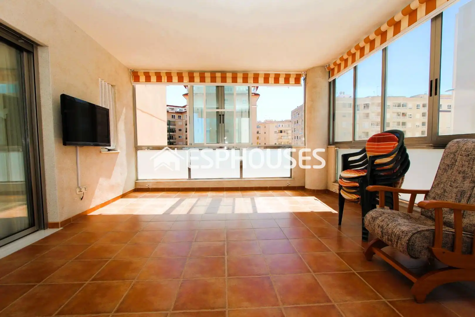 Terraza de Apartamento en venta en Guardamar del Segura con Aire acondicionado, Terraza y Amueblado