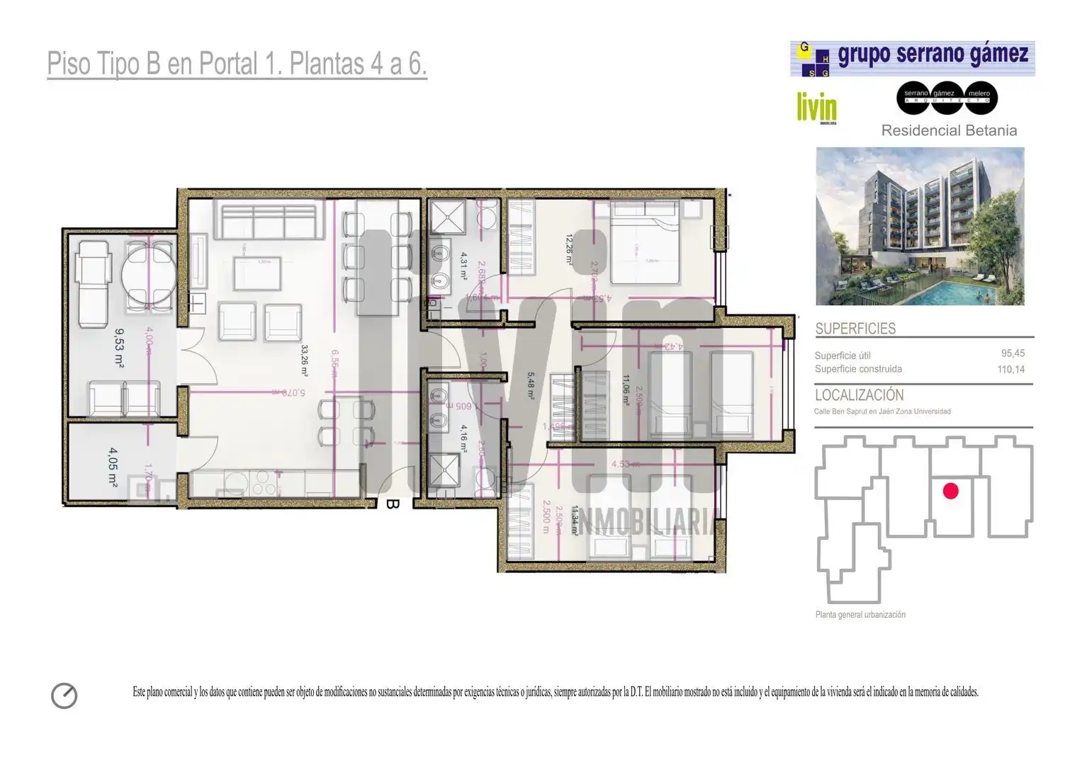 Piso en venta en BEN SAPRUT, 9, El Valle - Universidad