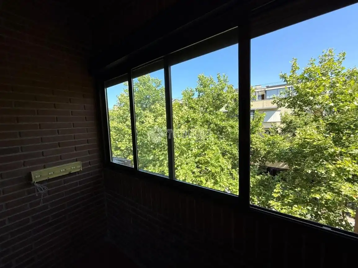 Balcony of Flat for rent in Madrid  with Parquet flooring, Storage room and Balcony