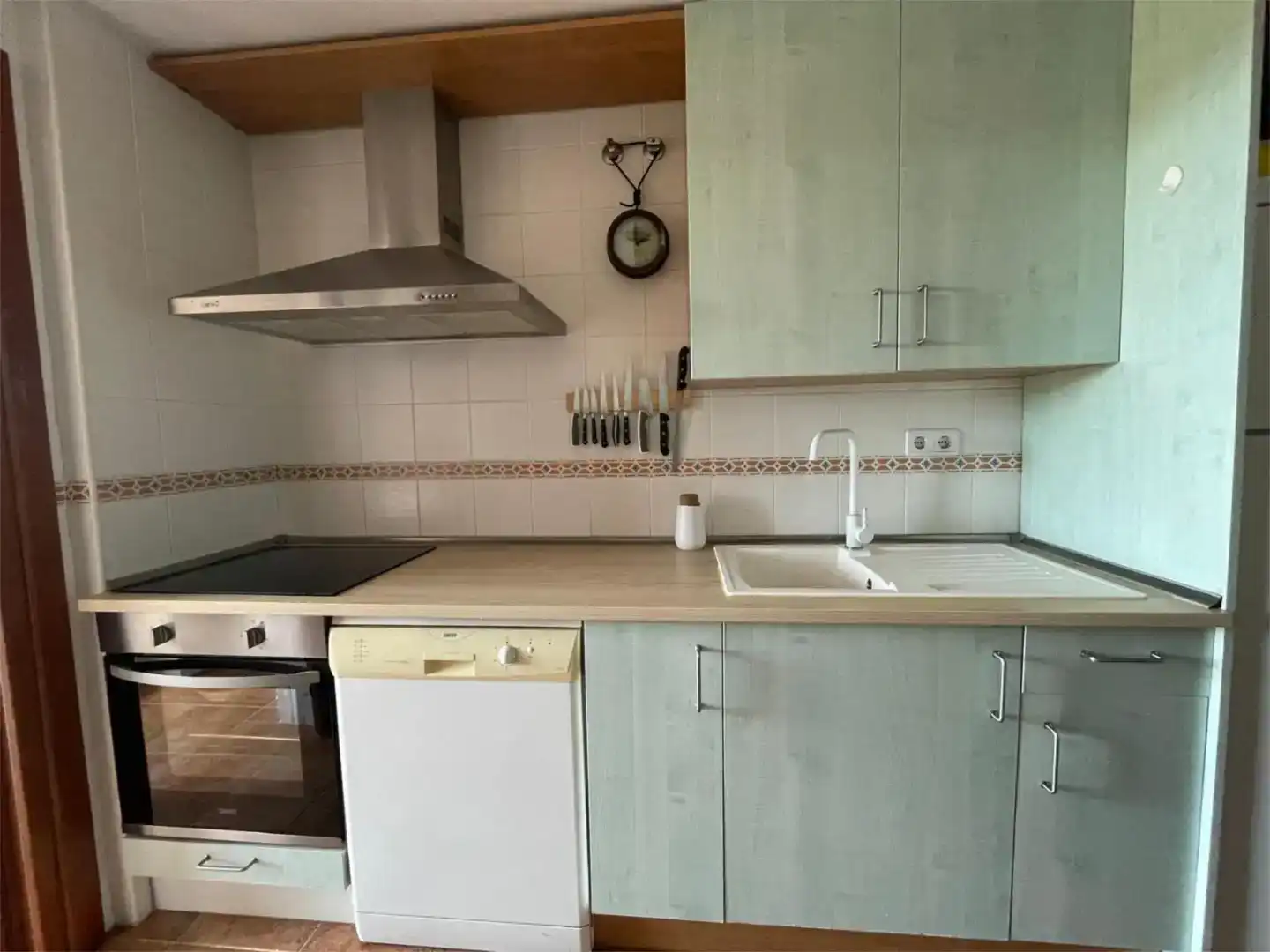 Kitchen of Flat for sale in Ayamonte  with Air Conditioner, Swimming Pool and Balcony