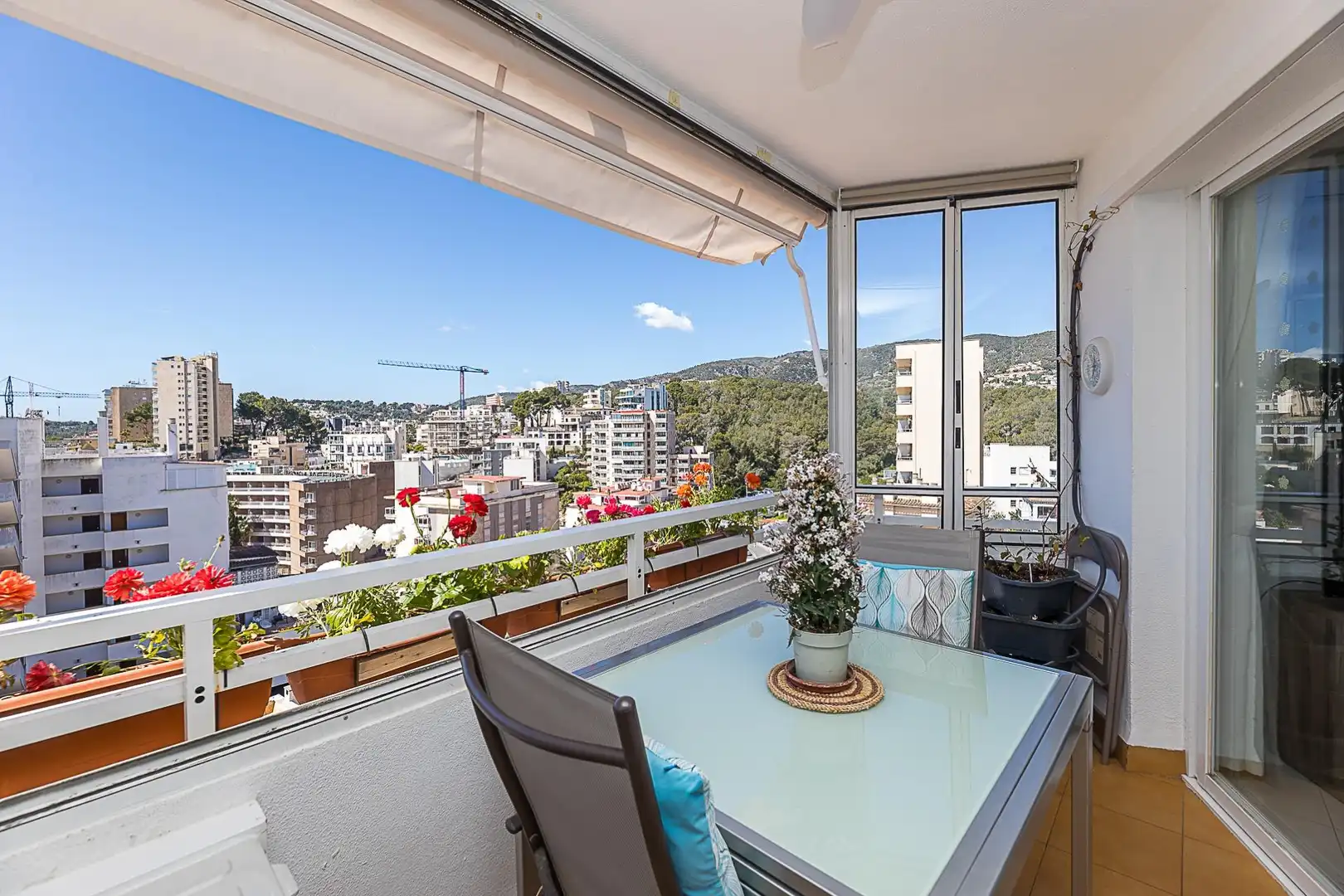 Terrassa de Apartament en venda en  Palma de Mallorca amb Calefacció, Terrassa i Balcó