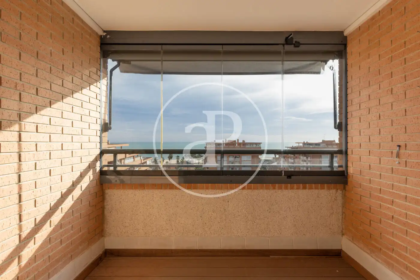 Balcony of Attic for rent in Alboraya  with Air Conditioner, Heating and Private garden
