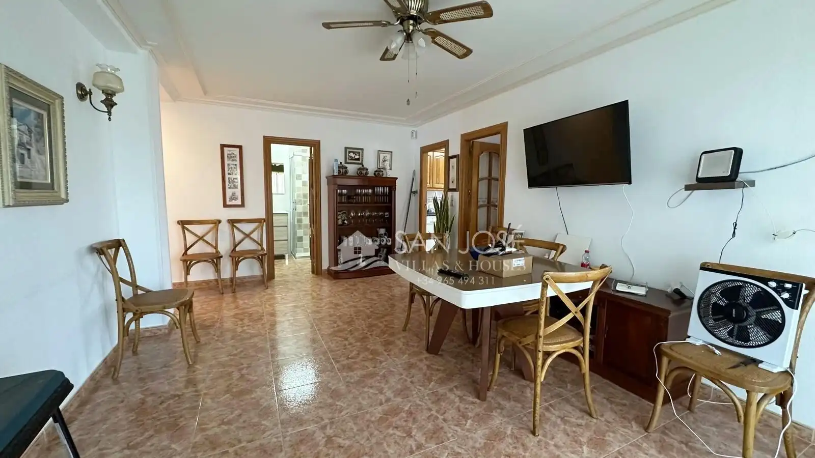 Comedor de Piso en venta en Elche / Elx con Calefacción, Terraza y Balcón