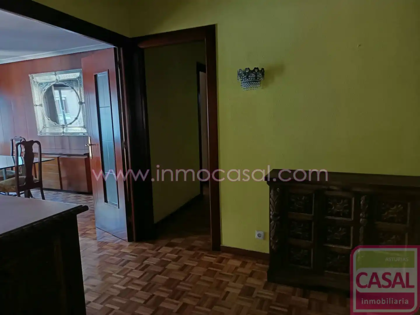 Bedroom of Flat for sale in Langreo  with Heating, Storage room and Furnished