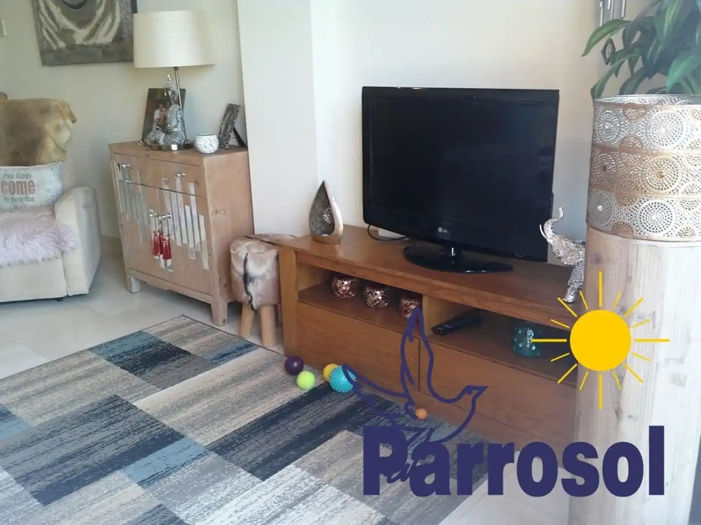 Sala de estar de Piso en venta en Mojácar con Aire acondicionado, Calefacción y Terraza