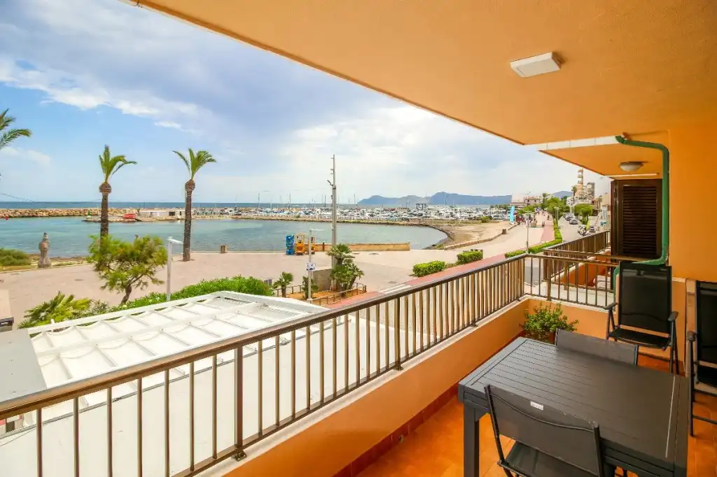 Terrasse von Wohnungen zum Verkauf in Santa Margalida