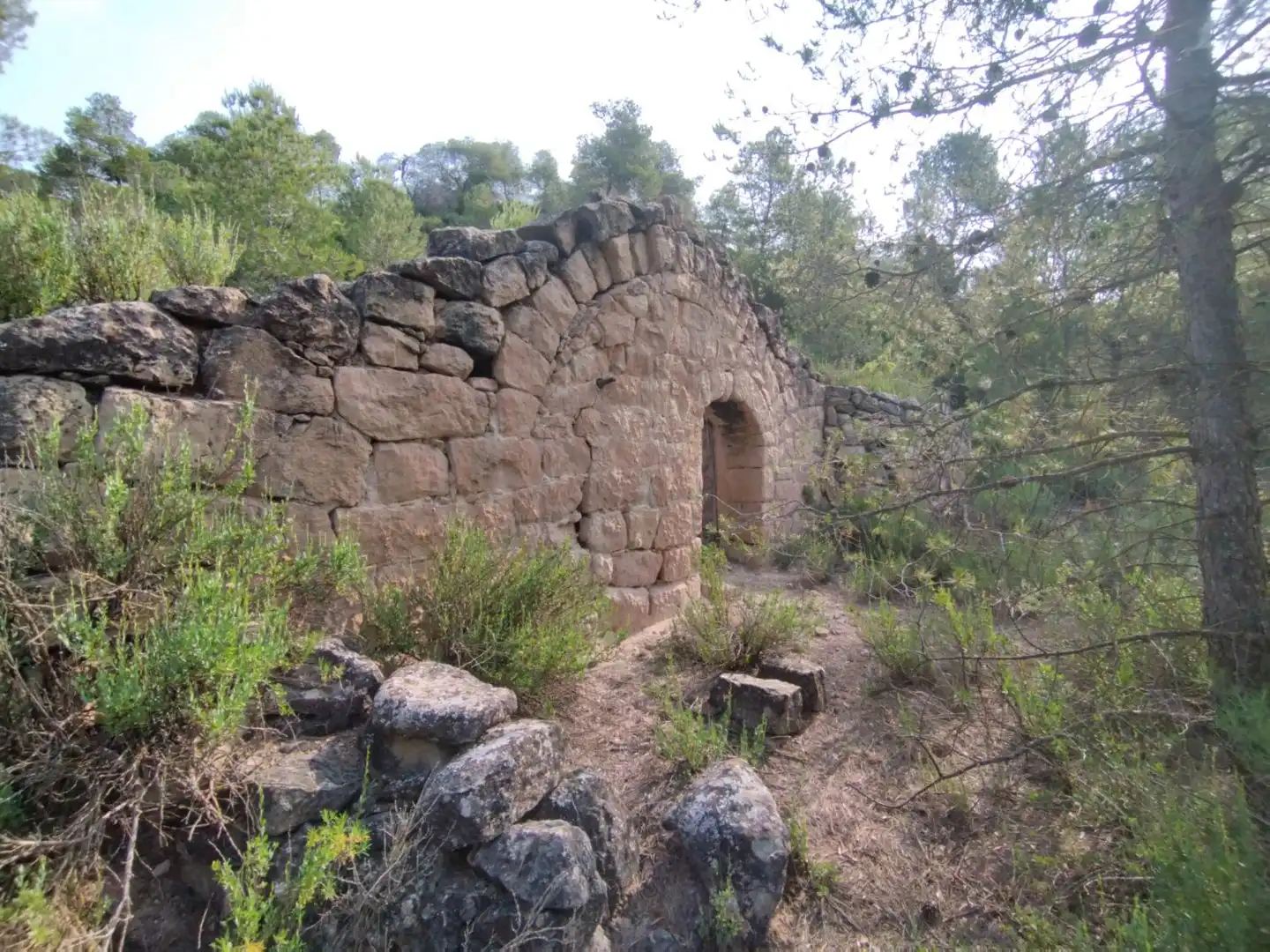Vista exterior de Casa o xalet en venda en Cervià de Les Garrigues amb Traster
