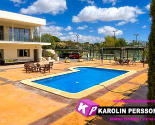 Piscina de Casa o xalet en venda en Elche / Elx amb Aire condicionat, Jardí privat i Terrassa