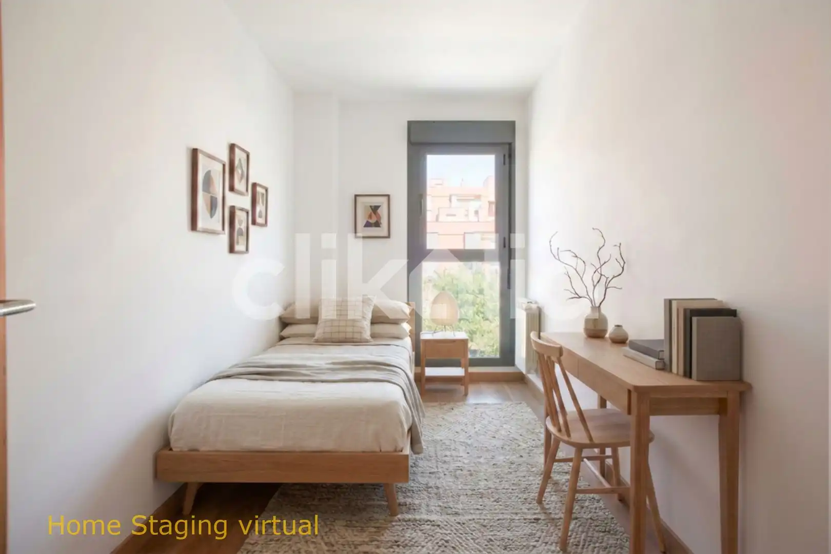 Bedroom of Flat for sale in Móstoles  with Heating, Storage room and Swimming Pool