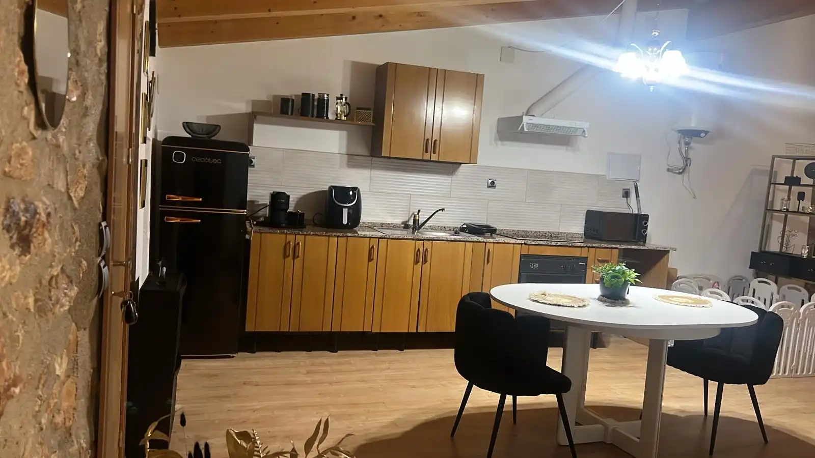 Cocina de Casa o chalet en venta en Roda de Berà con Parquet, Terraza y Horno