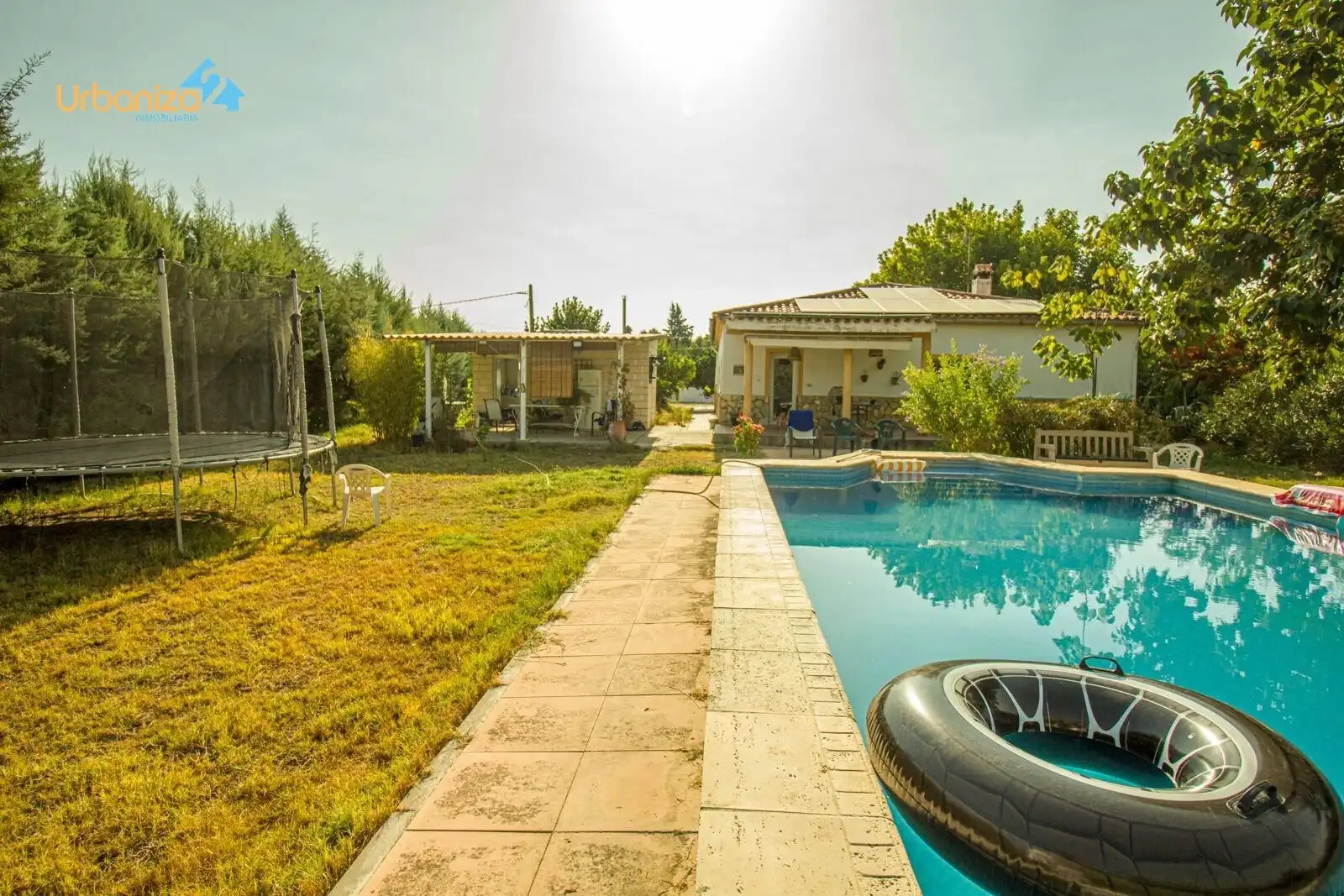 Piscina de Casa o chalet en venta en Badajoz con Calefacción, Jardín privado y Terraza
