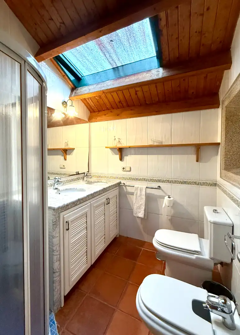Bathroom of Houses for sale in Vedra  with Heating, Private garden and Terrace
