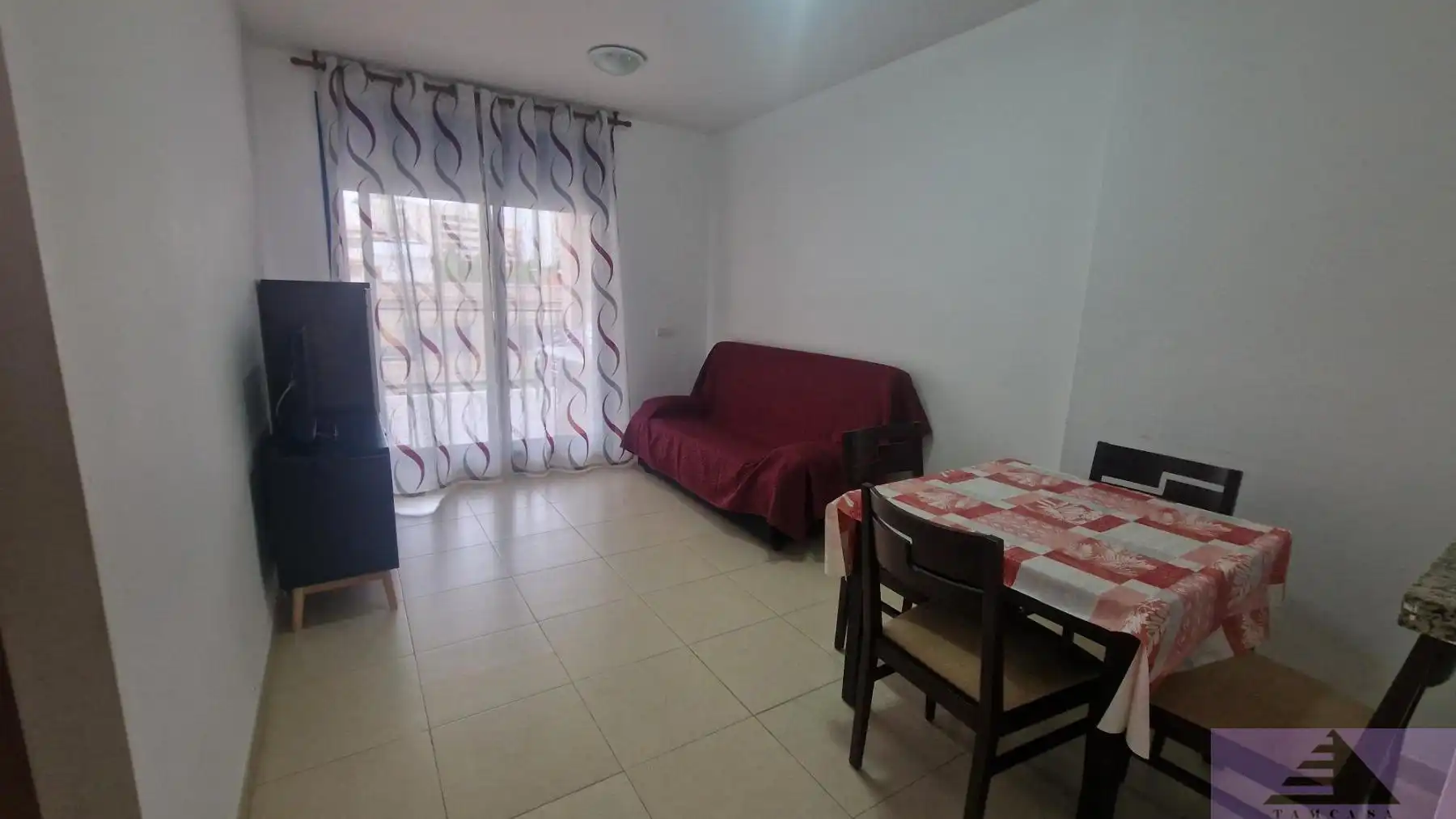 Sala de estar de Apartamento de alquiler en Oropesa del Mar / Orpesa con Aire acondicionado, Calefacción y Terraza