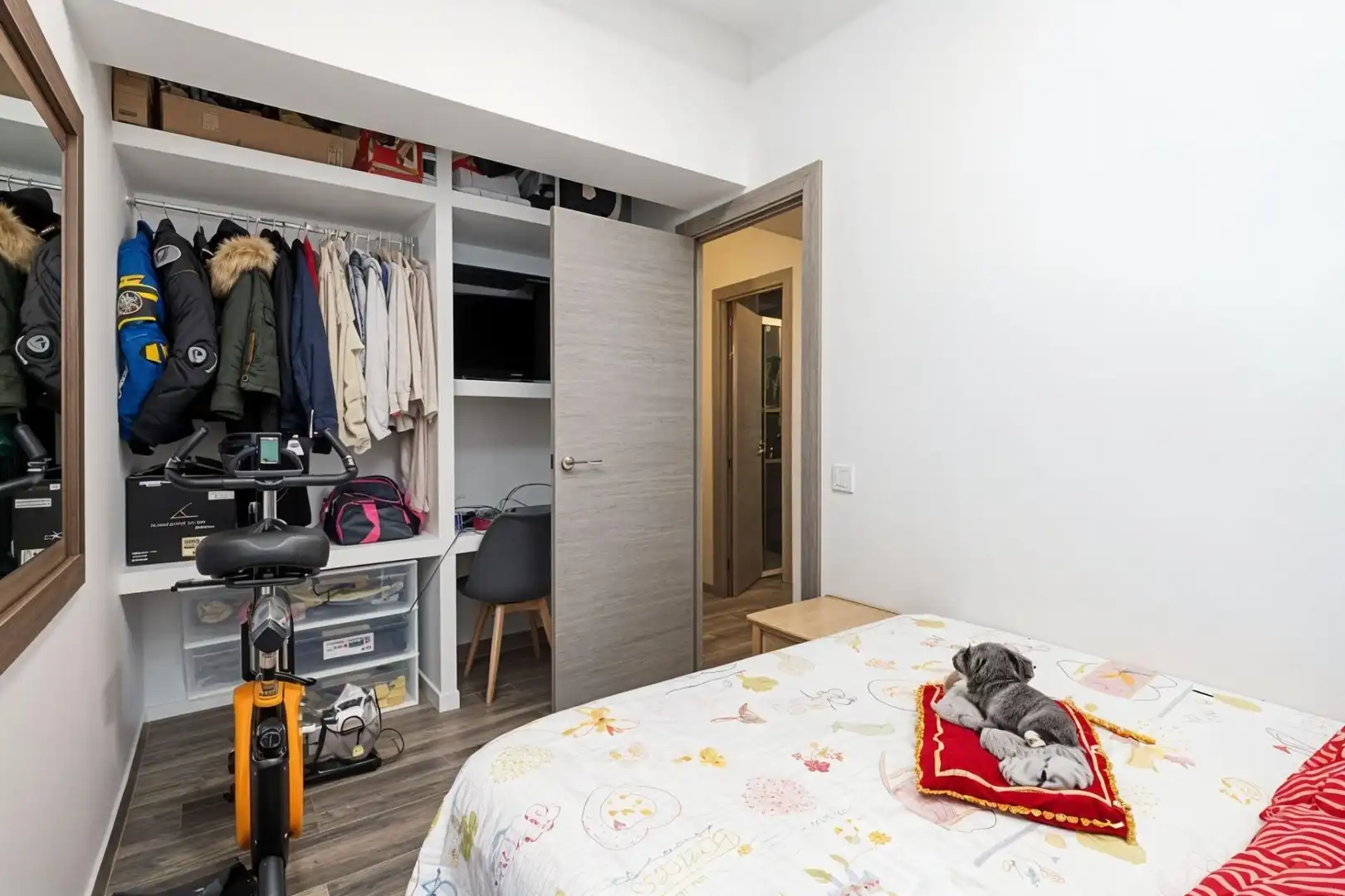 Bedroom of Flat for sale in  Palma de Mallorca  with Air Conditioner, Parquet flooring and Oven