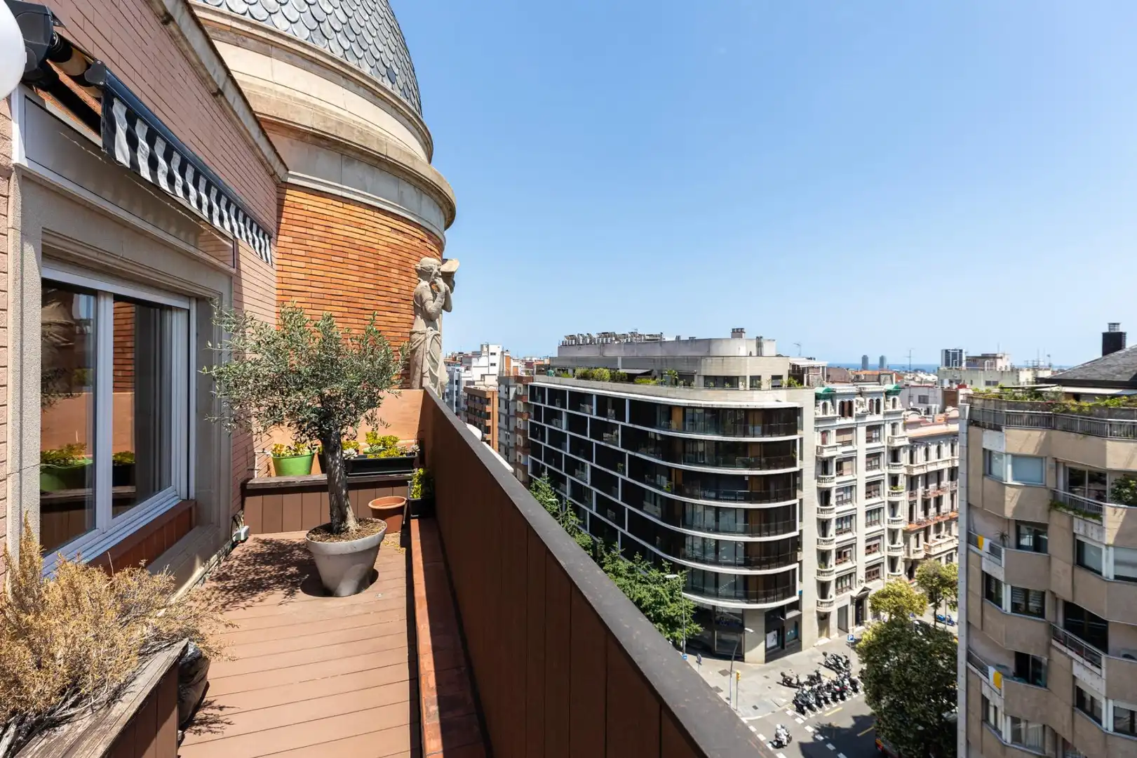 Terraza de Ático en venta en Barcelona con Aire acondicionado, Calefacción y Parquet
