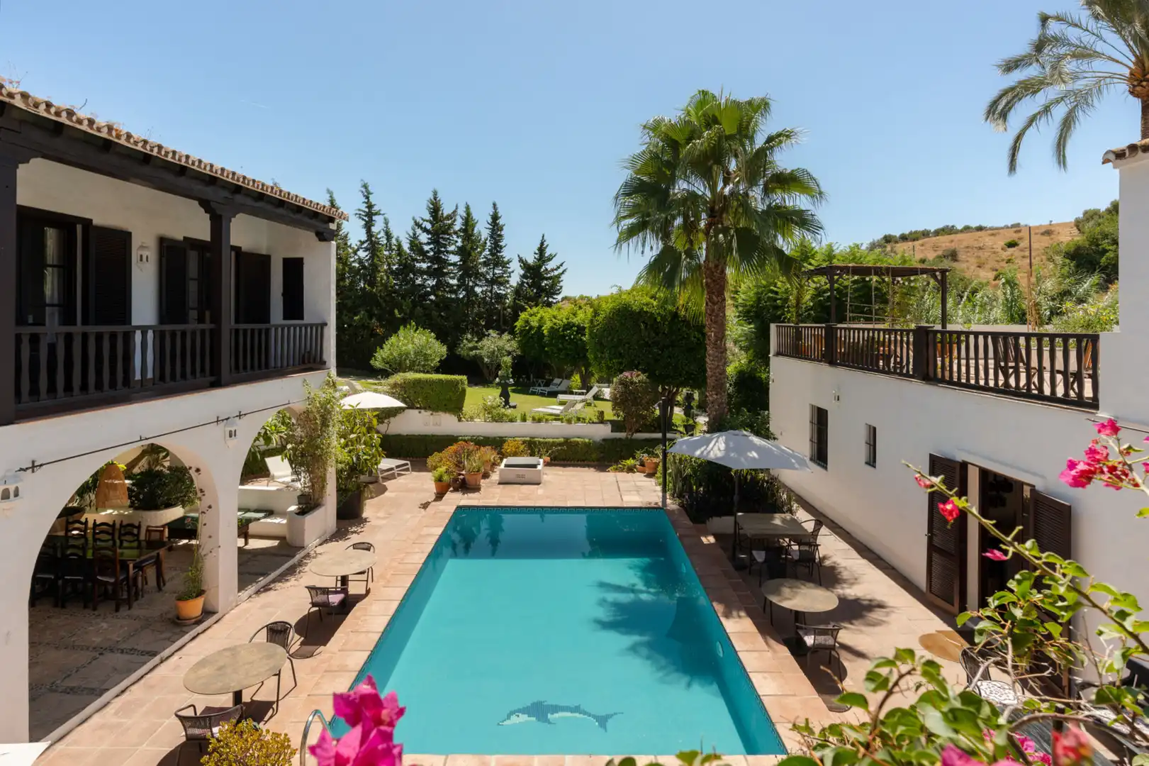 Garten von Country house zum Verkauf in Estepona mit Klimaanlage, Privatgarten und Terrasse